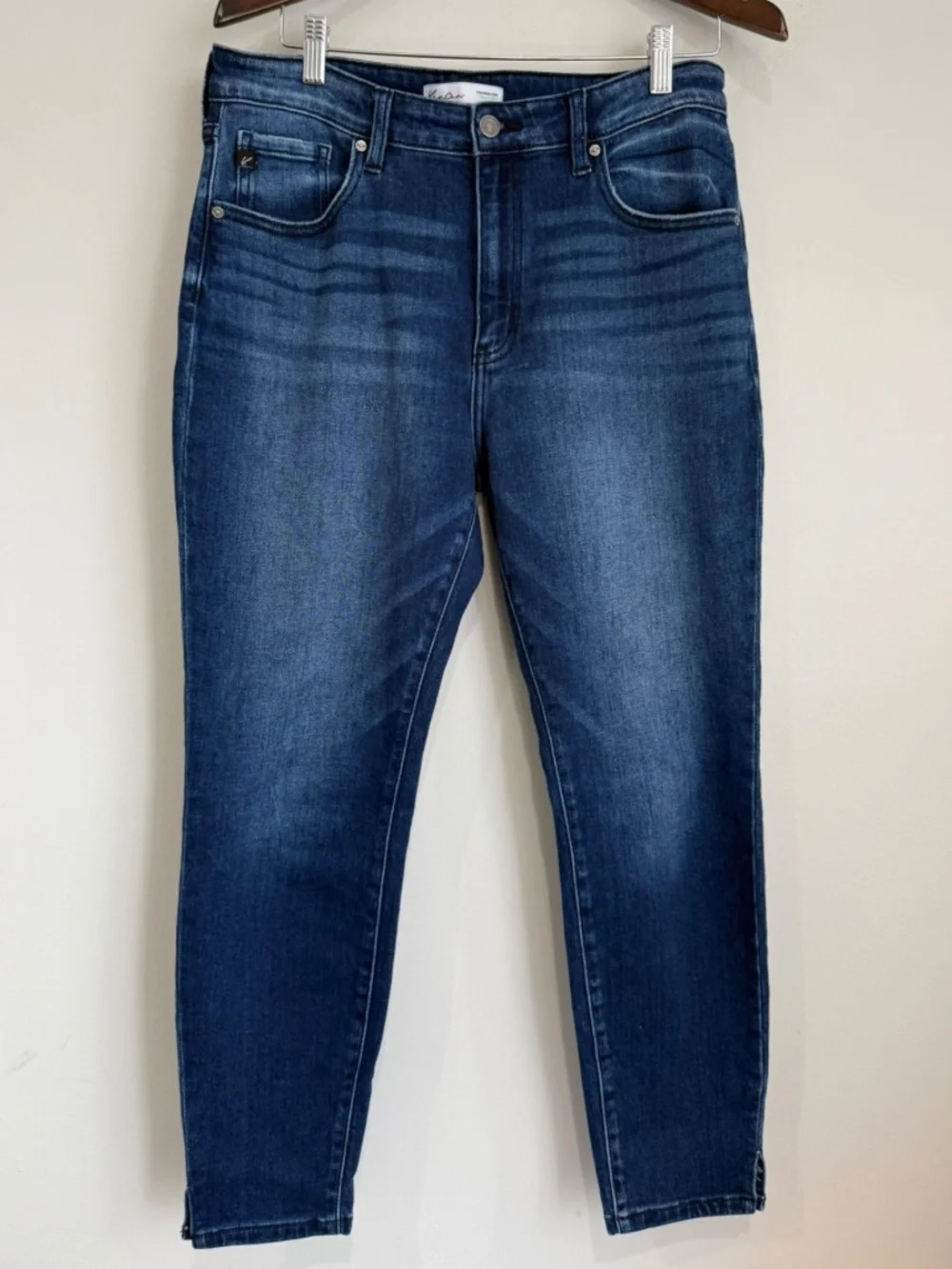 KANCAN Womens 30 Medium Wash High Rise Stretch Skinny Ankle Jeans G12 - Picture 1 of 6
